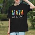 Groovy Math Coach Tie Dye Back to School Youth T-Shirt