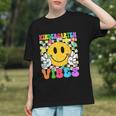 Groovy Smiley Kindergarten Vibes Back to School Youth T-shirt Groovy Smiley Kindergarten Vibes Back to School Youth T-shirt
