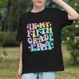 Groovy Tie Dye 5th Grade Era Back to School Youth T-shirt Groovy Tie Dye 5th Grade Era Back to School Youth T-shirt