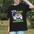 Level Unlocked: Conquer 6th Grade Back to School Youth T-Shirt