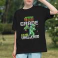 Level Up in 4th Grade! Pixel Gamer Back to School Youth T-shirt