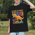 Roaring into 1st Grade Dinosaur Back to School Youth T-shirt Roaring into 1st Grade Dinosaur Back to School Youth T-shirt