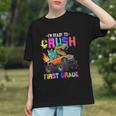 Roaring into 1st Grade! Dinosaur Truck Back to School Youth T-shirt Roaring into 1st Grade! Dinosaur Truck Back to School Youth T-shirt