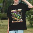 Roaring Into Kindergarten Dino Back to School Youth T-Shirt Roaring Into Kindergarten Dino Back to School Youth T-Shirt