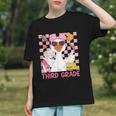 Silly Goose 3rd Grade Vibe! Coquette Back to School Youth T-shirt