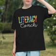 Vibrant Groovy Vibes Literacy Coach Back to School Youth T-shirt Vibrant Groovy Vibes Literacy Coach Back to School Youth T-shirt
