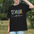 Vibrant Tie Dye Custodian Back to School Youth T-Shirt Vibrant Tie Dye Custodian Back to School Youth T-Shirt