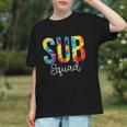 Vibrant Tie-Dye Sub Squad Back to School Youth T-shirt Vibrant Tie-Dye Sub Squad Back to School Youth T-shirt
