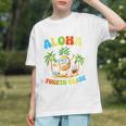 Aloha 4th Grade! Tropical Beach Back to School Youth T-shirt Aloha 4th Grade! Tropical Beach Back to School Youth T-shirt