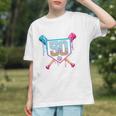 Baseball 50 Year Old Ice Cream Drip 50th Birthday Number 50 Graphic Youth Baseball 50 Year Old Ice Cream Drip 50th Birthday Number 50 Graphic Youth