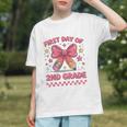 Charming Coquette Bow Second Grade Back to School Youth T-shirt