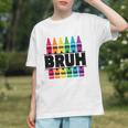 Color the First Day Fun! Crayons Back to School Youth T-shirt Color the First Day Fun! Crayons Back to School Youth T-shirt