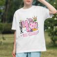 Groovy Leopard Tie Dye 4th Grade Back to School Youth T-shirt