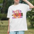 Hello Third Grade Back To School Pencil Tie Dye 3rd Grade Performance Graphic Youth Hello Third Grade Back To School Pencil Tie Dye 3rd Grade Performance Graphic Youth
