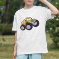 Monster Truck School Bus Yellow Back To School Kids Toddler Graphic Youth