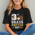 3rd Grade Batter Up Baseball First Day Back To School Graphic Youth