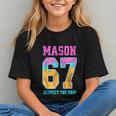 6 7 Mason Baseball Drip Graphic Youth