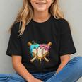 Baseball Drip For Boys Ice Cream Dripping Baseball Sport Graphic Youth Baseball Drip For Boys Ice Cream Dripping Baseball Sport Graphic Youth