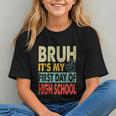 Crushing High School! First Day Bruh Youth T-Shirt Crushing High School! First Day Bruh Youth T-Shirt
