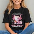 Curious Axolotl Kindergarten Back to School Youth T-Shirt Curious Axolotl Kindergarten Back to School Youth T-Shirt