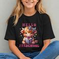 Cute Highland Cow Preschool Back to School Youth T-shirt