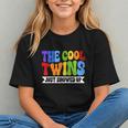 Double the Coolness Back to School Twin Youth T-shirt Double the Coolness Back to School Twin Youth T-shirt