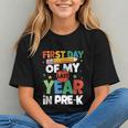 First Day Of My Last Year In Pre-k Back To School Graphic Youth