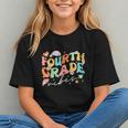 Groovy Fourth Grade Vibes Back to School Youth T-Shirt
