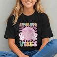 Groovy Pink Smiley 4th Grade Back to School Youth T-Shirt Groovy Pink Smiley 4th Grade Back to School Youth T-Shirt