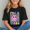 Groovy Pre-K Vibes Back to School Girls Youth T-Shirt Groovy Pre-K Vibes Back to School Girls Youth T-Shirt