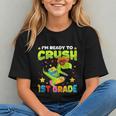 I'm Ready To Crush 1st Grade Dinosaurs Back To School Kids Graphic Youth I'm Ready To Crush 1st Grade Dinosaurs Back To School Kids Graphic Youth