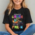 I'm Ready To Crush Pre-k Dinosaur Truck Back To School Boys Graphic Youth