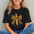 Leopard Bow & Pencil: Fun Back to School Youth T-shirt Leopard Bow & Pencil: Fun Back to School Youth T-shirt