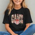 Leopard Checkered Game Day Baseball Coquette Bow Women Girls Graphic Youth Leopard Checkered Game Day Baseball Coquette Bow Women Girls Graphic Youth