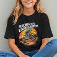 Racing into Kindergarten! Dirt Bike Back to School Youth T-shirt