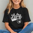 Vintage Baseball Tee Lefty Left Handed Baseball Player Graphic Youth