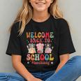 Welcome Back To School Cafeteria Worker Lunch Lady Graphic Youth