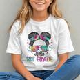 1st Grade Vibes Messy Bun Back to School Youth T-shirt 1st Grade Vibes Messy Bun Back to School Youth T-shirt
