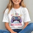5th Grade Level Unlocked Shirt – Gamer Back To School Performance Graphic Youth