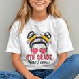 6th Grade Vibes Messy Bun Back to School Youth T-Shirt 6th Grade Vibes Messy Bun Back to School Youth T-Shirt
