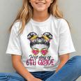 6th Grade Vibes Messy Bun Back to School Youth T-Shirt 6th Grade Vibes Messy Bun Back to School Youth T-Shirt