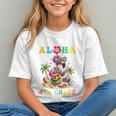 Aloha 4th Grade! Flamingo Back to School Youth T-shirt Aloha 4th Grade! Flamingo Back to School Youth T-shirt