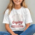 Baseball Game Day There Is No Crying In Baseball Graphic Youth Baseball Game Day There Is No Crying In Baseball Graphic Youth