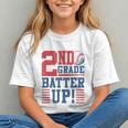 Batter Up for 2nd Grade! Back to School Youth T-shirt