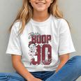 Betty Boop Baseball Logo Jersey With Stars Cute Cartoon Graphic Youth