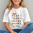 Bruh I’m In 3rd Grade Back To School Italian Brainrot Premium Tri-Blend Graphic Youth