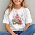 Charming Pink Bows Coquette Back to School Youth T-shirt Charming Pink Bows Coquette Back to School Youth T-shirt