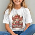 Chinese New Year 2026 Fire Horse Celebration Raglan Baseball Tee Graphic Youth