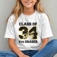 Class Of 2034 4th Grader Elementary School Back To School Graphic Youth Class Of 2034 4th Grader Elementary School Back To School Graphic Youth