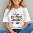 Coloring the Classroom Crayon Crew Back to School Youth T-Shirt